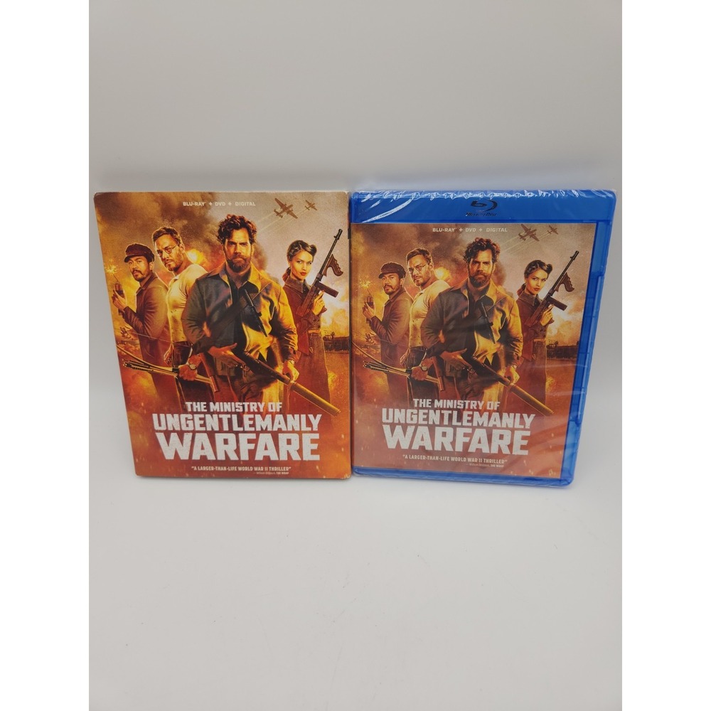 The Ministry of Ungentlemanly Warfare (Blu-ray, 2024) w/Slipcover Brand New